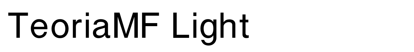TeoriaMF Light